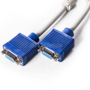 Visoka rezolucija VGA Monitor Y Splitter kabel M/Ž