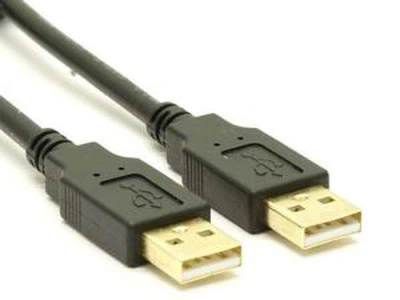 Zlato 3 metara USB 2.0 Ženski Muški kabel